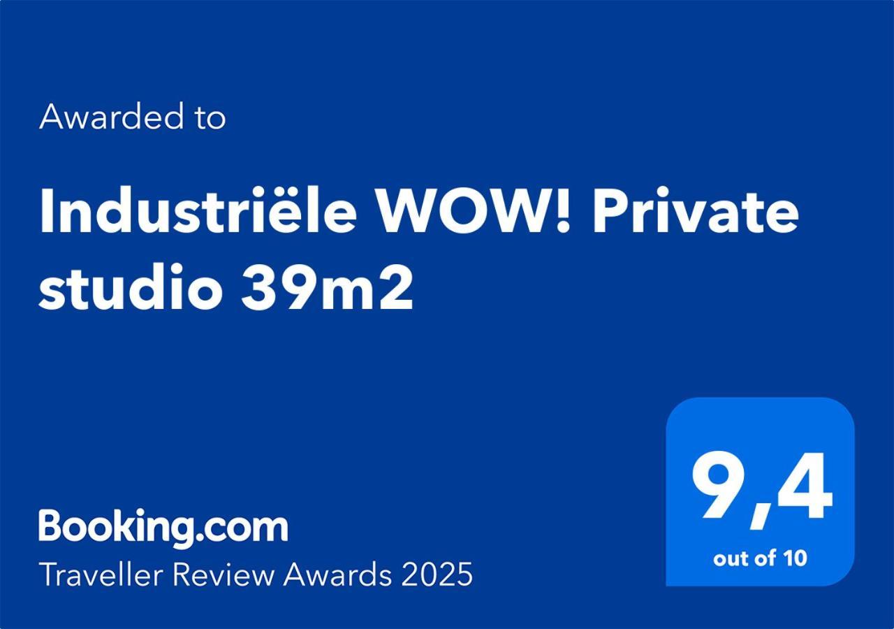 Industriele Wow! Private Studio 35M2 Ámsterdam Exterior foto